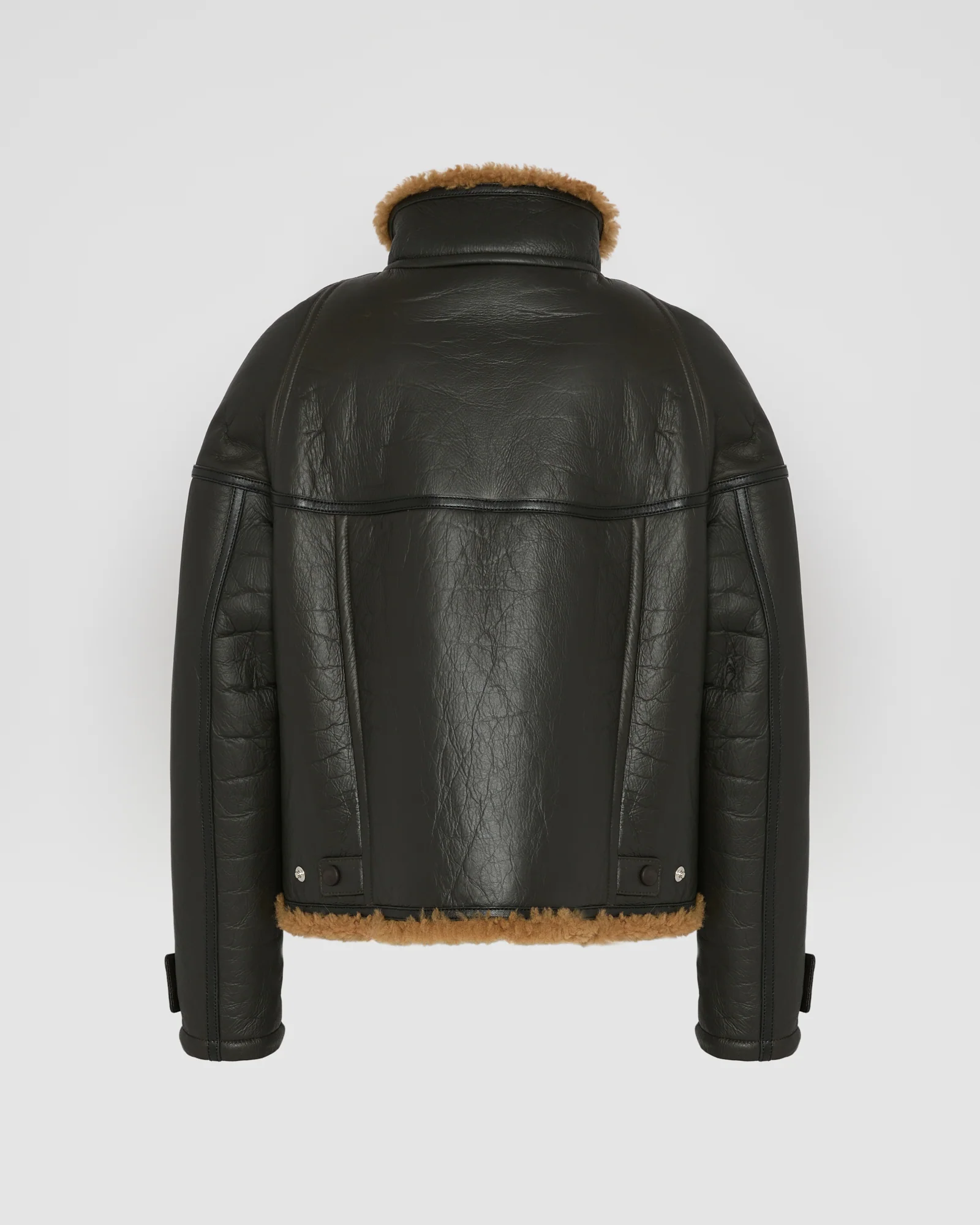 Veste croppée en mérinos gonfio - Image 7