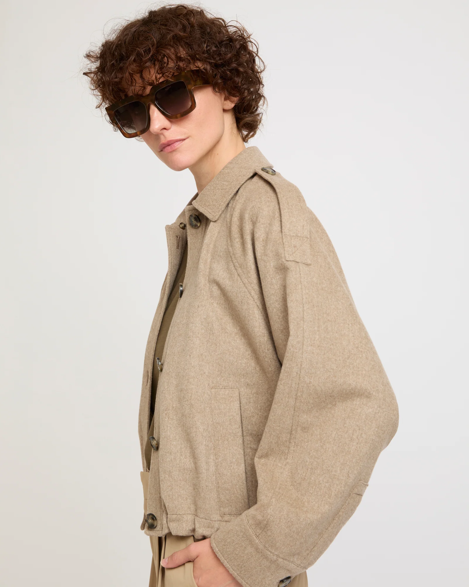 Veste en cachemire en tissu Loro Piana - Image 3