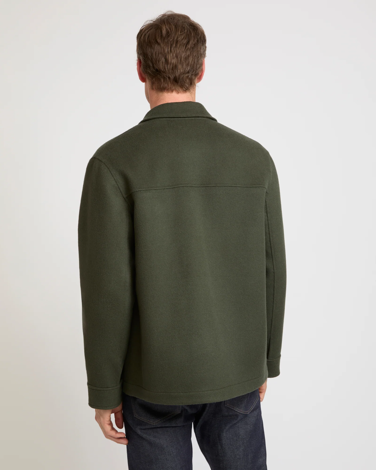 Veste en lainage cachemire double face - Image 3