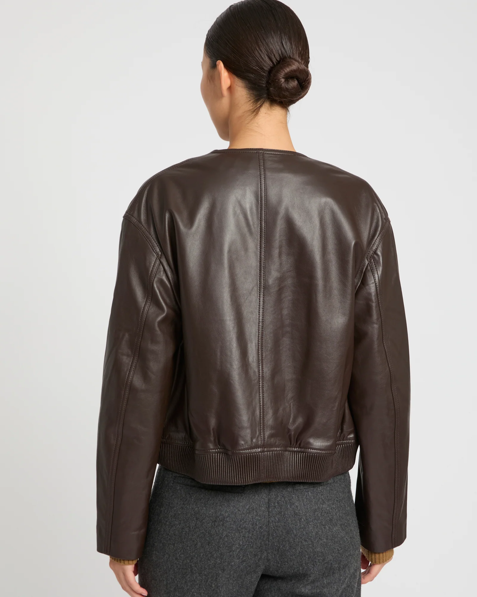 Veste en cuir d'agneau - Image 5