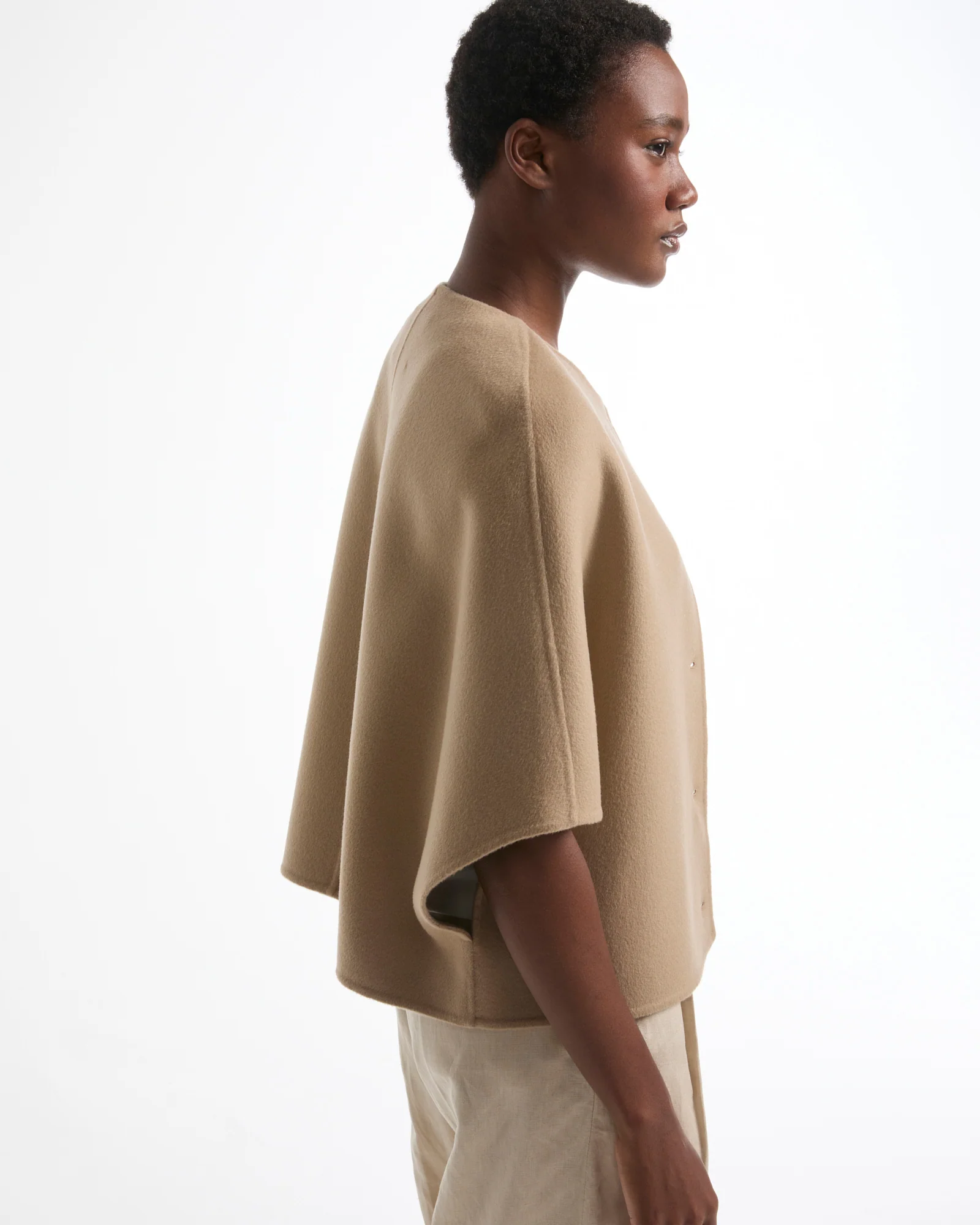 Veste en lainage cachemire double face - Image 3