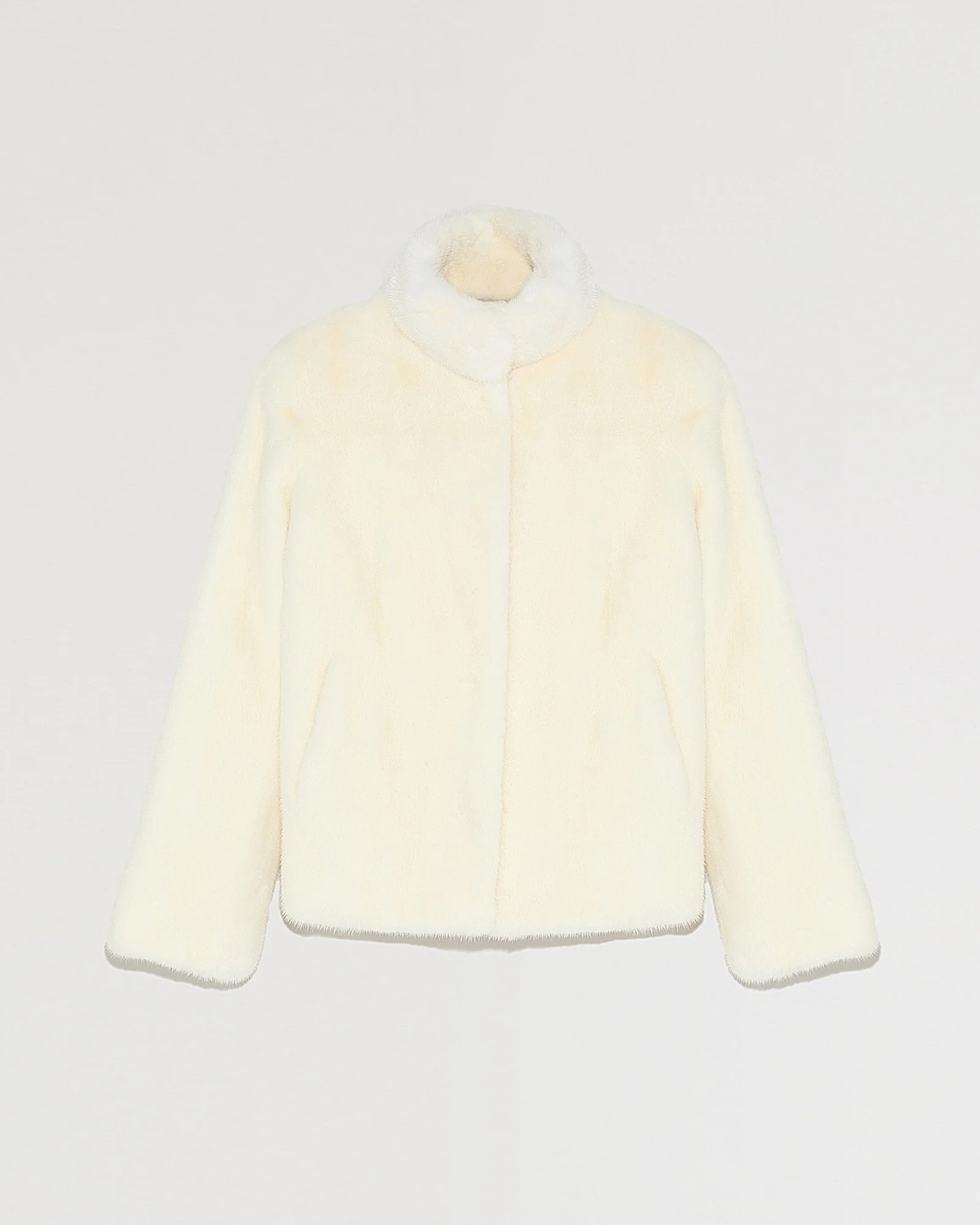 Veste courte en fourrure de vison