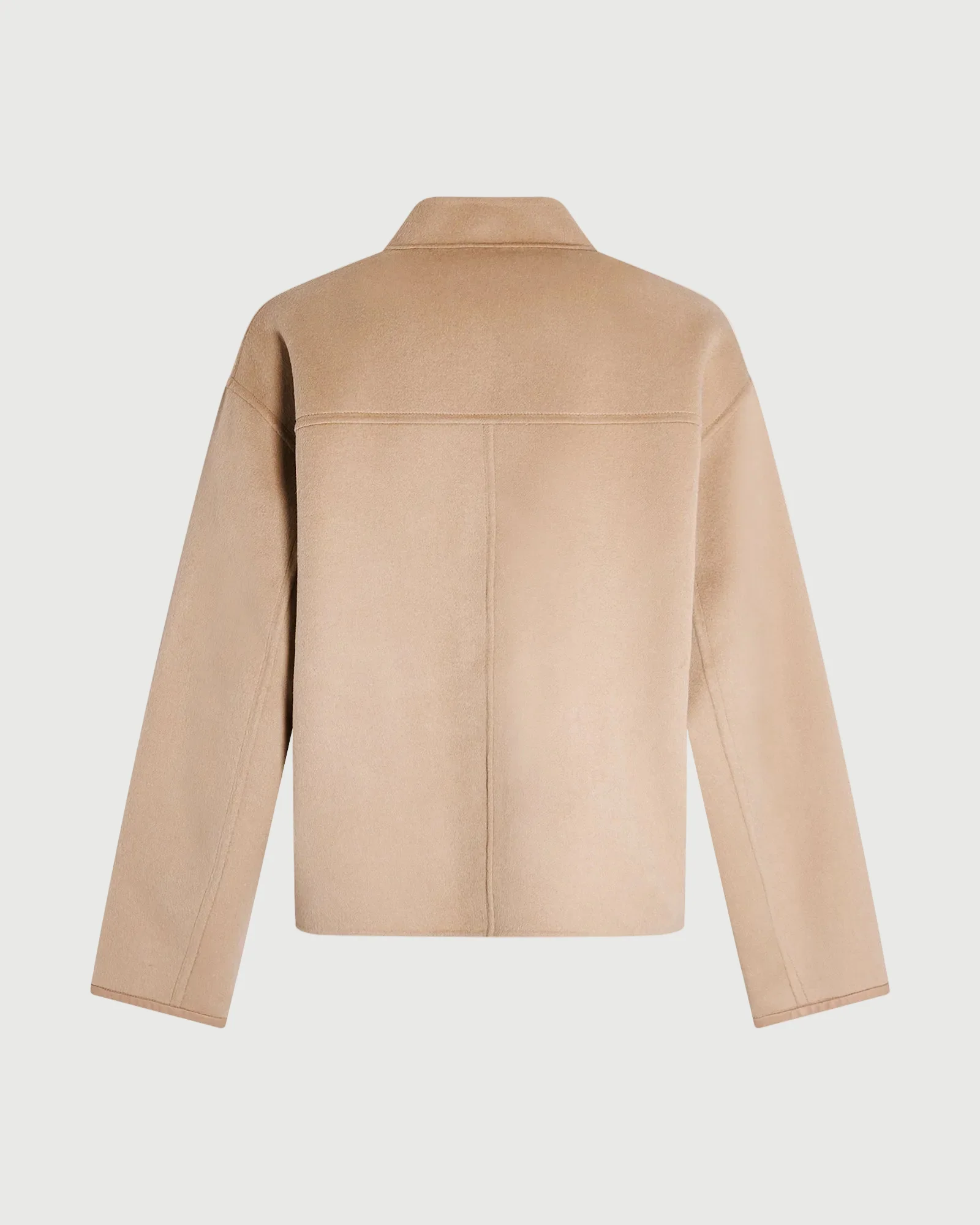 Veste teddy en lainage cachemire double face - Image 6